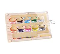 Générique Labyrinthe Magnétique De Numéros De Couleur - Tableau De Labyrinthe Magnétique, Jouet d'apprentissage Éducatif, Labyrinthes De Perles en Bois, Outil De Développement De La Motricité Fine