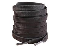 Générique Lacets plats classiques for baskets - Largeur 8 mm, plusieurs longueurs et couleurs - Lacets en polyester for chaussures de sport et de loisirs(2 pair black,70cm)