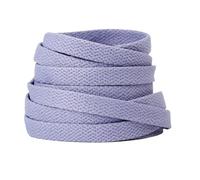 Générique Lacets plats for baskets, lacets blancs for femmes et hommes, mélange coton-polyester durable, 4 couleurs(1Pair PURPLE,160cm)