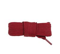 Générique Lacets plus larges de 2,5 cm for chaussures et baskets, lacets plats, lacets en corde tendance, 100/120/140/160 cm, accessoires de chaussures, 1 paire(Wine red,120cm)