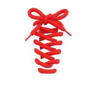 Générique Lacets ronds for chaussures décontractées en toile, compatibles avec les modèles AF1/AJ1. Longueur : 100 cm/120 cm/140 cm/160 cm.(Red,100cm)