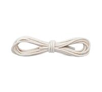 Générique Lacets ronds solides en coton ciré de 2,5 mm, en polyester durable, for chaussures Oxford, bottes, lacets en cuir imperméables(18 Beige,90cm)