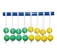 Générique Ladder Golf Balls, Set of 6 Outdoor Ladder Ball, Parent-Child Interaction, Interactive Kids Party Supplies for Outdoor Activity Courtyard Leisure Beach Vacation Company Team Building