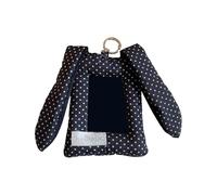 Générique Lagomorph Étui pour Cartes d ' Oreille avec Fixation pour Porte-clés, étui de Protection Photo de 3 Pouces pour Cartes, Billets et Petits Objets, Joli étui pour Cartes en PVC avec coude