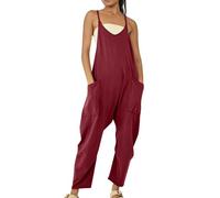 Générique Lahloya Maternity Jumpsuit, 2026 Lahloya Oversized Jumpsuit, Casual Women'S Plus Size Romper Adjustable Strap Soft (#20,X-Large)