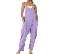 Générique Lahloya Maternity Jumpsuit, 2026 Lahloya Oversized Jumpsuit, Casual Women'S Plus Size Romper Adjustable Strap Soft (#15,Medium)