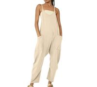 Générique Lahloya Maternity Jumpsuit, 2026 Lahloya Oversized Jumpsuit, Casual Women'S Plus Size Romper Adjustable Strap Soft (#2,Large)