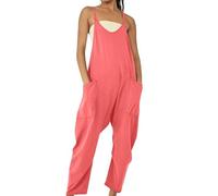 Générique Lahloya Maternity Jumpsuit, 2026 Lahloya Oversized Jumpsuit, Casual Women'S Plus Size Romper Adjustable Strap Soft (#7,Medium)