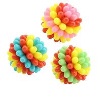 Générique Laice Pets Dog Toys, Compact & Safe, 2,95x2.95x2.95inch, Laice Pets Chew Ball, Spiky Chew Ball, Fun Interactive, pour L'enrichissement Quotidien Et Le Temps De Liaison