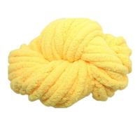 Générique Laine à Tricoter Grosse Maille - Pelote Laine épaisse pour Tricot Main et Crochet - Projets décoration intérieure et créatifs - 250g (Jaune)