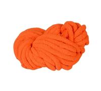 Générique Laine à Tricoter Grosse Maille - Pelote Laine épaisse pour Tricot Main et Crochet - Projets décoration intérieure et créatifs - 250g (Orange 2)
