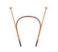 Générique Laisse Anti-Perte en Silicone sécurisée, Black Oranges | de laisse en silicone confortable, résistant à l ' usure, prolonge la durée de du produit, longue