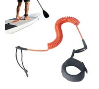 Générique Laisse de Rechange pour Planche de Surf - Sangle de sécurité pour Les Jambes de Planche de Surf, Cordon enroulé réglable à la Cheville | Idéal pour la sécurité, Le débutants, Le Amateurs