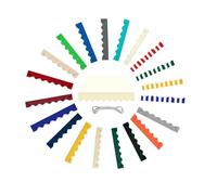 Générique Lambrequin de Remplacement pour Store Banne RéTractable de Terrasse en Polyester ImperméAble à Bord Festonné, Bande de Renfort RéSistante aux DéChirures pour FenêTre(Beige,L330cmxH20cm)
