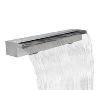 Générique Lame d'eau rectangulaire pour Piscine Acier Inoxydable 90 cm,Fontaines & Cascades,3.9KG-41668