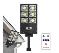 Générique Lampadaire à Énergie Solaire - Détecteur De Mouvement LED Lumineux,Lampe Solaire Pour Extérieur Résistante À L'Eau - Pour Allée Parking Jardin Porche Balcon Rue Route Terrain De Basketball