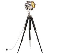 Générique Lampadaire à trépied Bois de manguier Massif 165 cm,Lampes,5.71KG-286111