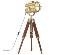 Générique Lampadaire à trépied Bois de manguier Massif 69 cm,Lampes,2.21KG-286107