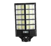 Générique Lampadaire Solaire, éclairage Extérieur, Applique Murale Solaire LED, Projecteur, de Mouvement avec Télécommande, en Polypropylène, pour Jar, 500W