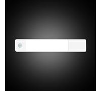 Générique Lampe à détecteur de mouvement USB, lampe d'armoire à détecteur de mouvement,Capteur LED la détection de | 3 couleurs variateur LED auto-adhésif sous contre-lumière USB chargeant pour garde