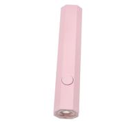 Générique lampe à ongles clou portable mini-ordinateur de poche mini ongle Clous lampe portable lampe uv fournitures de manucure pour les ongles lampes sèches pour vernis à ongles abdos rose