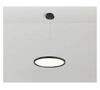 Générique Lampe à suspension, Lustre minimaliste à LED, plafonnier, lampe de table manger/cuisine suspendue, luminaires décoratifs for la maison(White Dia60cm,Tri-color)