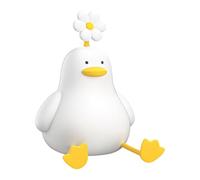 Générique Lampe Animale | 3 Niveaux Fleur Canard Silicone Mignonne Lampe Rechargeable | Veilleuse Mignonne | Pour chambre à coucher côté du lit table de chevet plateau couloir toilettes nurserie