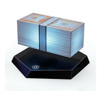 Générique Lampe Billet de Banque Flottant, Lévitation Magnétique Dollar Design 3 Couleurs LED Veilleuse, Gadget Bureau Rotatif à 360 Degrés for Déco Chambre Gaming, Idée Cadeau Homme