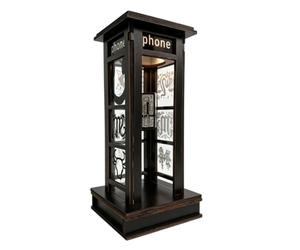Générique Lampe Cabine Téléphonique Décorative À LED USB Artistique
