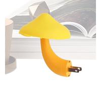 Générique Lampe Champignon,Lampe LED à Capteur Automatique Enfichable - Petite Veilleuse Champignon - Pour Chambre à Coucher Salle de Bains Camping Chevet Bureau Prise Murale Intérieur Chambre Bébé