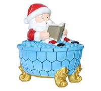 Générique Lampe de Bain à Bulles du Père Noël, Lampe de Noël, éclairage ambiant à LED à Base de USB, listes de Lecture de Père Noë-l avec Une Lueur ambiante Chaude et Douce, Mignon lumière de Bulle