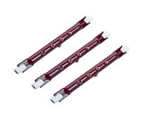 Générique Lampe de Chauffage Infrarouge, J118 500W 220V R7S élément Chauffant IR 118mm séchage de Peinture Impression BBQ Quartz (Paquet de 3)