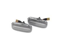 Générique Lampe De Clignotant Clignotant Dynamique LED Marqueur Latéral Indicateur Séquentiel Pour A3 S3 8P A4 RS4 S4 B6 B7 A6 S6 RS6(Crystal)