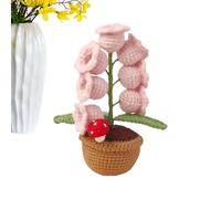 Générique Lampe De En Crochet,Décor Lumineux Romantique avec Éclairage LED en Tricotée | Lampes de Chevet Créant une Ambiance Agréable dans la - pour Femmes, Épouse, Fille, Petite Amie et les Filles