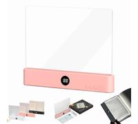 Générique Lampe De Lecture, Lampe De Lecture Pour Livre Avec 3 Couleurs Et Minuterie, Liseuse Led Lampes Lecture Livre, Couleur De LumièRe RéGlable Et Fonction Rechargeable (rose)