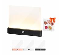 Générique Lampe De Lecture, Lampe De Lecture Pour Livre Avec 3 Couleurs Et Minuterie, Liseuse Led Lampes Lecture Livre, Couleur De LumièRe RéGlable Et Fonction Rechargeable (3#)