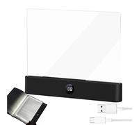 Générique Lampe de lecture LED intelligente,Lampe de livre plate,Veilleuse de protection des yeux pour étudiants avec 3 couleurs et minuterie