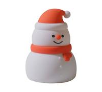 Générique Lampe de Noël en Silicone Rechargeable | Éclairage d’Ambiance avec Commande Tactile | Décoration Lumineuse pour Table de Chevet, Bureau, Salon et Chambre de Bébé