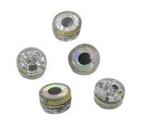 Générique Lampe de pêche compacte en Plastique avec Batterie Longue durée, Gouttes de Profondeur, leurres de pêche, lumière pour diverses Conditions d ' Eau, Petit attracteur de leurres LED