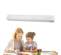 Générique Lampe De Placard, Réglette LED Cuisine, Dimmable Lampe Detecteur Mouvement, Eclairage Led Rechargeable Interieur, Adaptée Armoires Et Plans De Travail, 10cm