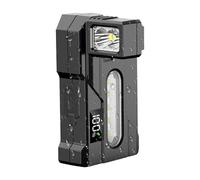 Générique Lampe de poche de camping à haute puissance - Lumière LED à angle réglable | Écran LCD rotatif, torche à main imperméable pour la pêche, mécanismes de randonnée et l'utilisation d'urgence