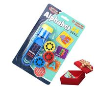 Générique Lampe De Poche Projecteur,Jouet D apprentissage Portable - Jouets À Projecteur Pour | Pour Garçons Et Filles Histoires De Nuit Camping Jeux Apprentissage Noël Anniversaire