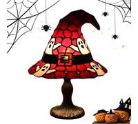 Générique Lampe de Table Chapeau de Sorcière | Lumière Amusante en Forme de Chapeau Sorcier pour Ambiance Mystérieuse,Lumière Créative pour Chambre Salon Cuisine Bibliothèque Halloween Maison Hantée