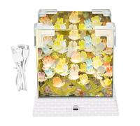 Générique Lampe de Table LED à Forme de Fleur,Ornements d'Éclairage Floraux Faits à la Main | Lampe D'Ambiance | Pour Couple Famille Amis Garçon Fille Chambre À Coucher Maison Et Intérieur