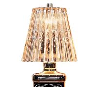 Générique Lampe De Table Sans Fil Rechargeable Sur Bouteille, 3 Températures Réglables, Tactile, Veilleuse D'ambiance Moderne, Lampe D'éclairage Décorative Pour Maison, Fête, Bar, Club, Célébration
