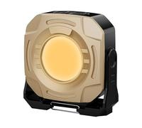 Générique Lampe De Travail Rechargeable | 2400LM Lampe de travail rotative à 360 degrés portable pour l'automobile,Éclairage pour Travaux Extérieurs Inspection Camion Soudage