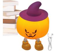 Générique Lampe Décoration Fantôme Mignon Coloré Rechargeable USB