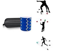 Générique Lampe Dentraînement De Réaction, Système Déclairage à Capteur sans Fil, équipement Dentraînement De Coordination œil-Main, Lampe De Sport Rechargeable Bluetooth