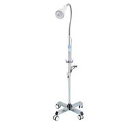 Générique Lampe d'examen médicale LED avec éclairage auxiliaire Chirurgical, Lampe d'examen médicale réglable en Hauteur pour gynécologie, Consultation Externe et stomatologie