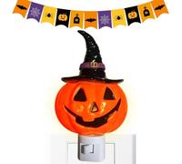 Générique Lampe d'Halloween Lanterne Décorative À Brancher Avec Motif
